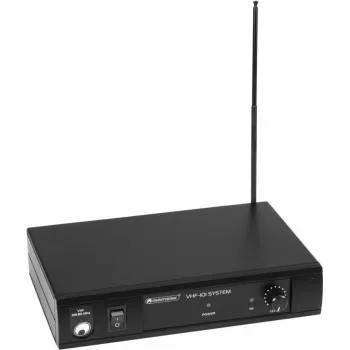 Bezvadu mikrofonu sistēma Omnitronic VHF-101 205.75 MHz VHF bezvadu mikrofonu komplekts