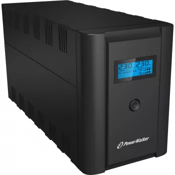 PowerWalker VI 2200 SHL Schuko nepārtrauktās barošanas avots (UPS) Line-Interactive 2,2 kVA 1200 W 4 maiņstrāvas izejas
