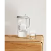 Ūdens filtrēšanas krūze BRITA Glass+1 Maxtra Pro pelēka, 2,4 L kopējā / 1,5 L filtrētā, Maxtra Pro PP filtrs