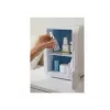 Mini ledusskapis ar LED kosmētikas spoguli Elle ESDAFX04WHEU 4 L balts