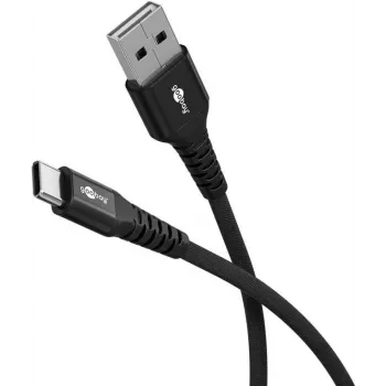 Wentronic 74525 USB kabelis, melns