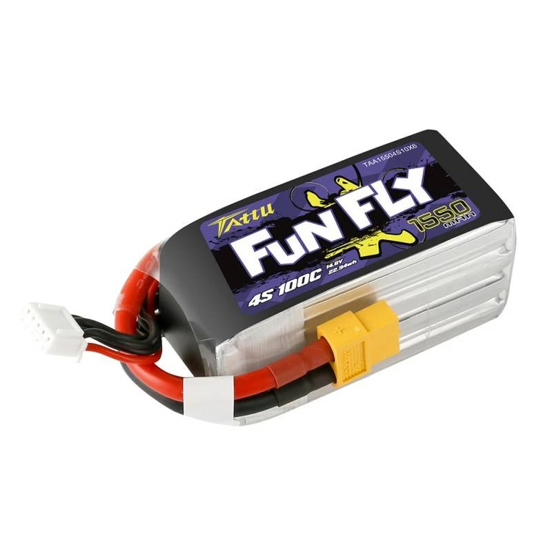 Akumulators Tattu Funfly 1550mAh 14,8V 100C 4S1P