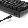 Mehāniskā spēļu klaviatūra Sharkoon Skiller SGK50S3 PBT Melna Dzeltena RGB