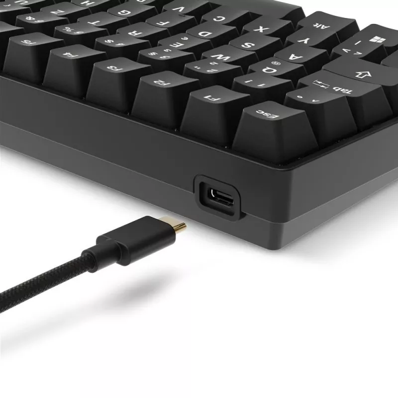 Mehāniskā spēļu klaviatūra Sharkoon Skiller SGK50S3 PBT Melna Dzeltena RGB