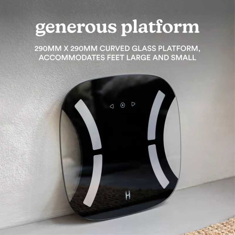 Ķermeņa analizatora svari HoMedics SCL-BC145-BK3R ar ķermeņa kompozīcijas mērījumiem