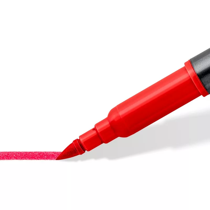 Flomasteri Staedtler 3001 C6-3 — 6 krāsas, smalks gals, lodes un otas uzgaļi