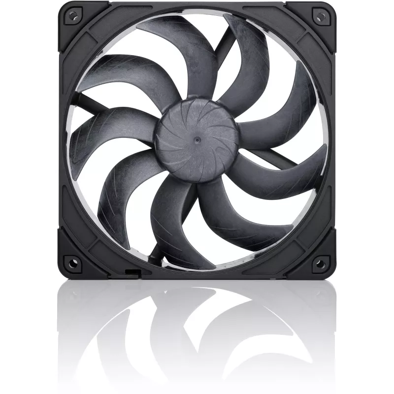 Noctua NF-A14x25 G2 PWM chromax.Melns 140 mm korpusa ventilators