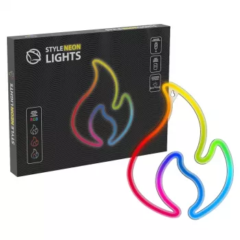 Dekoratīvā neona gaisma MANTA SNL58RGB — RGB krāsas mainoša LED lente, modelis SNL58RGB
