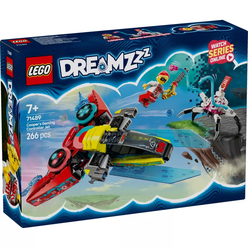 Lego 71489 DREAMZzz Coopers lidojošais videospēļu kontrolieris, konstrukcijas rotaļlieta