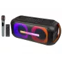 Portable mono Bluetooth speaker BLOW 30-392# — 6,000 mAh battery, 6.5 W RMS, Bluetooth 5.0, MicroSD, AUX, Micro-USB, 2 speakers, Melns