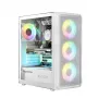 Logic PORTOS ARGB MINIDI USB 3.0 korpuss balts