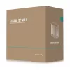 PC Midi Tower korpuss DeepCool CG380 3F WH — Balts, 235×437×451 mm, atbalsta 2,5 collu/3,5 collu, apakšā novietots barošanas bloks, 3x 120 mm ventilatori iekļauti