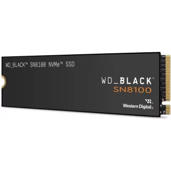 SanDisk WD_Melns SN8100 NVMe SSD 2TB Retail NVMe / M.2 / PCIe / 14900MB/s lasīšana / 14000MB/s rakstīšana / Gen5 (WDBCMT0020BNC-WRSN)