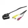 Wentronic Goobay Scart/RCA-Adaptera kabelis, Melns, 2 m - SCART-Spraudnis (21-pinu) > 3x RCA-Spraudnis (50364)