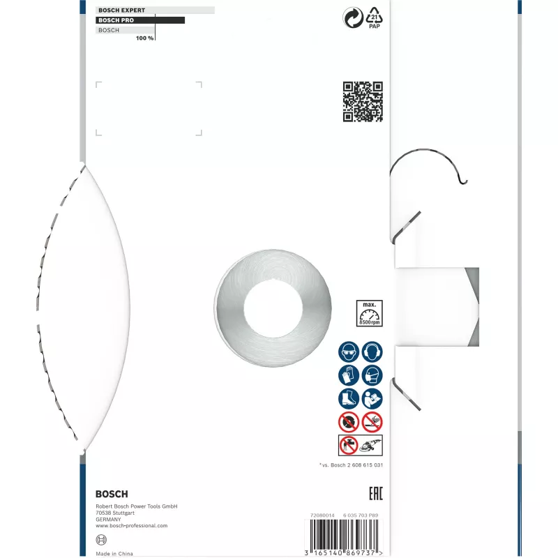 Dimanta segmenta griešanas disks BOSCH UNIVERSAL, 180 x 2,0 x 22,23 mm, betonam, mūrim | Bosch