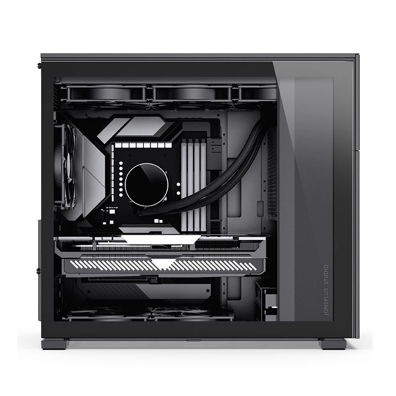 PC korpuss Jonsbo D41 MESH Midi Tower Melns