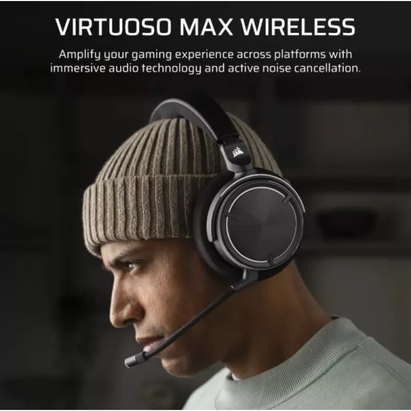 Austiņas Virtuoso Max Wireless Carbon