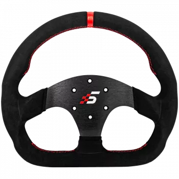 Simagic P-325D stūresrata aploks 325 mm Alcantara — sacīkšu stūres aploks bez rumbas