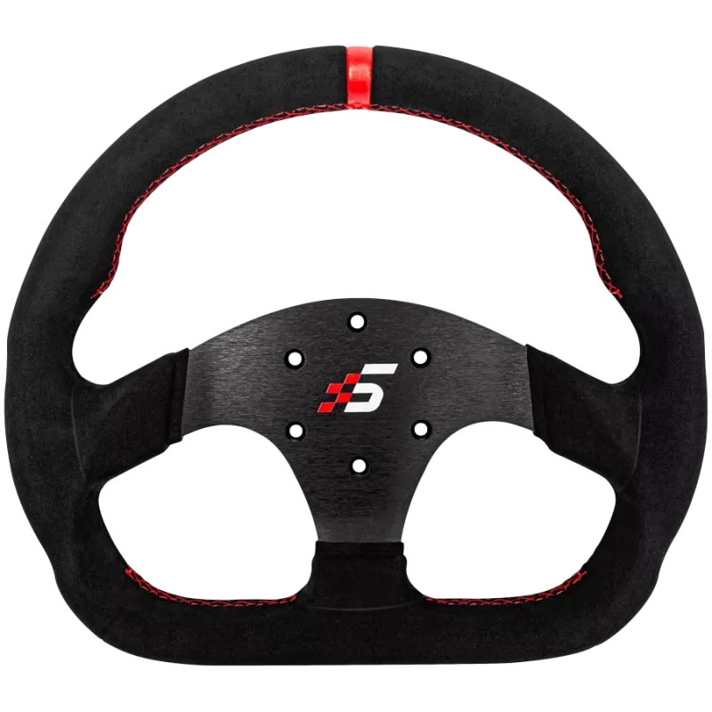 Simagic P-325D stūresrata aploks 325 mm Alcantara — sacīkšu stūres aploks bez rumbas