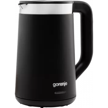 Gorenje K17TRDW elektriskā tējkanna 1,7 L 2200 W Melna