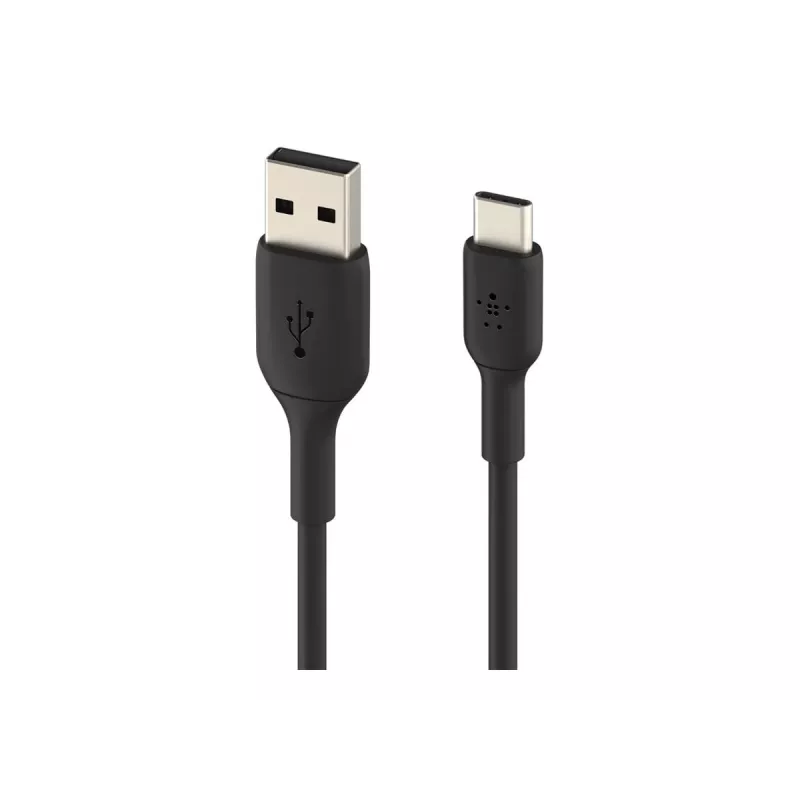 USB-A uz USB-C kabelis 3m melns