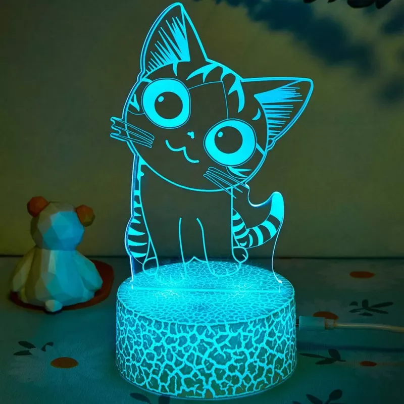 Galda/DEKORATĪVA LED lampa MANTA SNL119RGB RGB 3D dzīvnieka formas gaisma interjera dekorēšanai