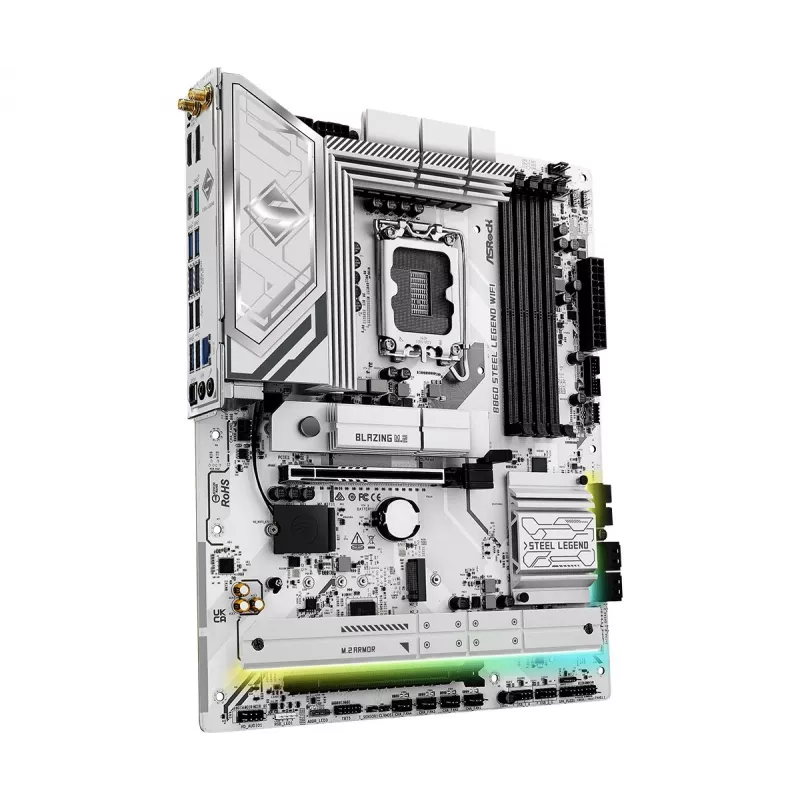 ASRock B860 Steel Legend WiFi ATX mātesplate