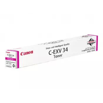 Canon C-EXV 34 tonera kasetne 1 gab. Oriģināls Fuksīna