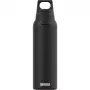 SIGG 8998.10 termoss 0,55 L, melns nerūsējošais tērauds