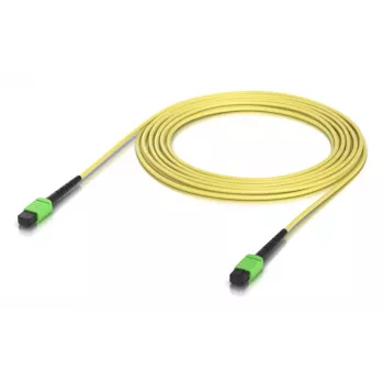 Ubiquiti InfiniBand optiskās šķiedras kabelis UACC-OFC-SA-MPMP-5M 5m OS2 dzeltens