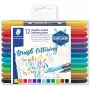 Lodīšu pildspalva + tintes pildspalva Staedtler 3004 Daudzkrāsu 12 gab.