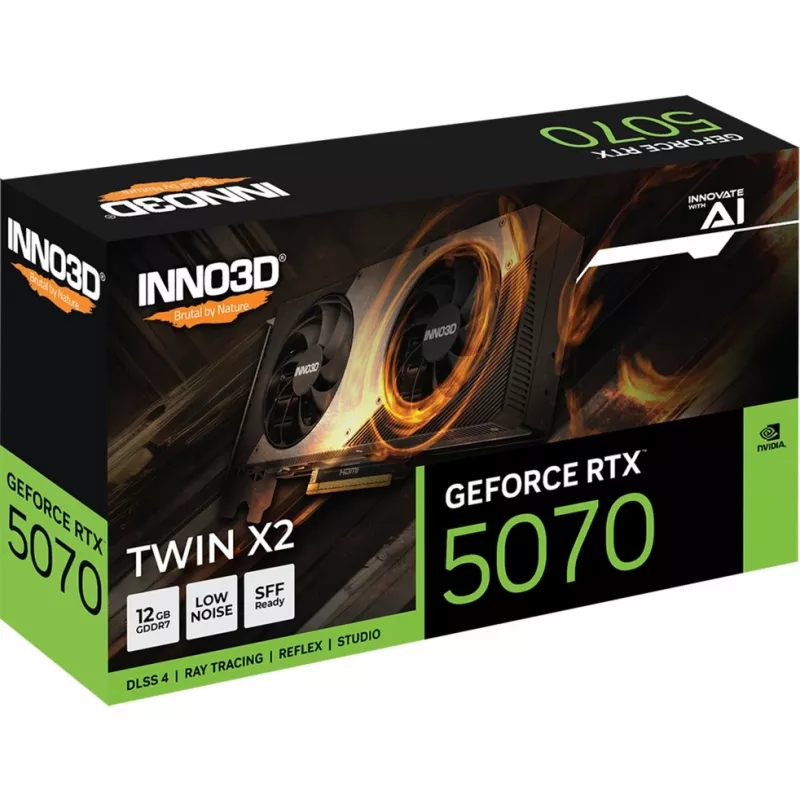INNO3D GeForce RTX 5070 12GB GDDR7 grafikas karte