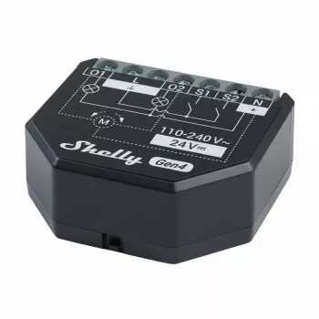2 Shelly 2PM Gen4 Zigbee/Matter kontrolleru komplekts