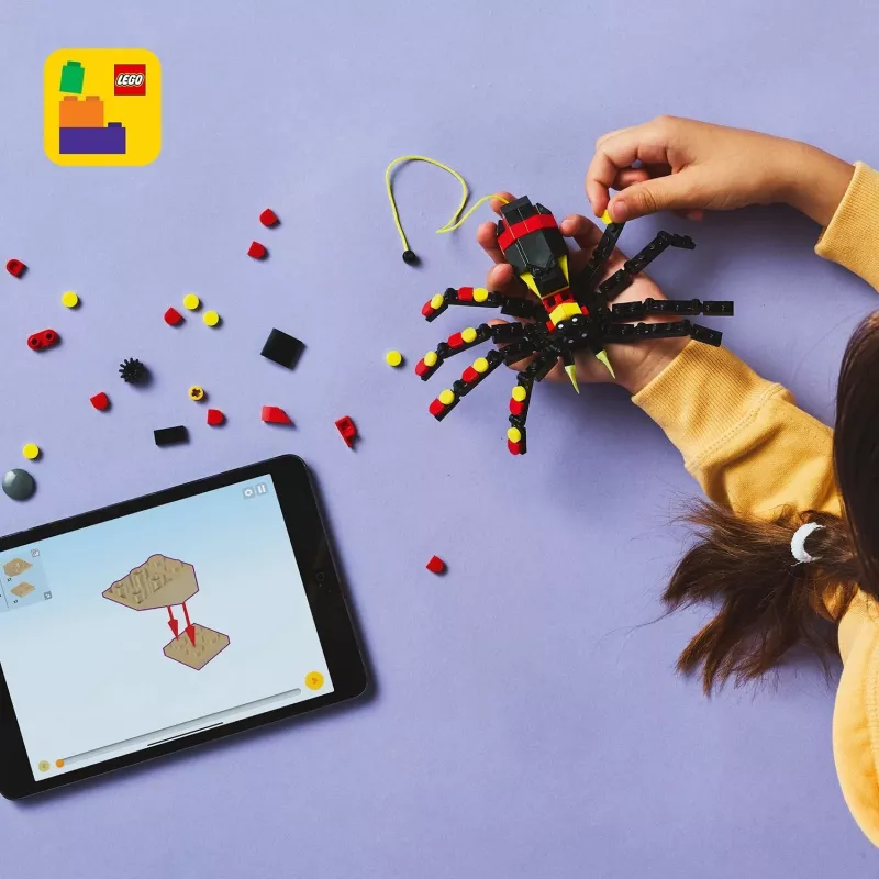 LEGO Creator 3-in-1 būvējams zirnekļa modelis 31159 — 153 gab., vecums 7+, 110×150×50 mm