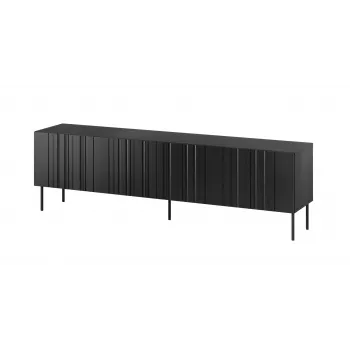 Cama RTV skapis ISLA 200x40x60 mat melns