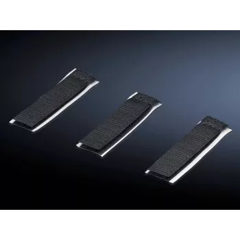 Kabeļu turētājs Rittal 7111.350 Melns Platums 16 mm Dziļums 70 mm