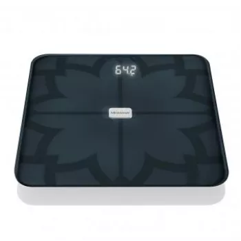 Ķermeņa analīzes svari Medisana BS 450, maks. 180 kg, melni, Bluetooth, ITO sensori (40510)