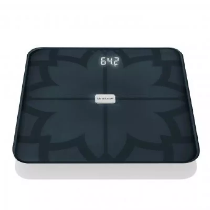 Medisana BS 450 ķermeņa analīzes svari, maks. 180 kg, melni, Bluetooth, ITO sensori (40510)
