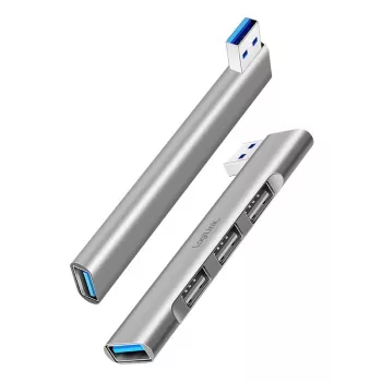 LogiLink USB 3.2 Gen1 centrmezgls 4 portu USB-A 1x USB3.0 AF 3x USB2.0 AF UA0436