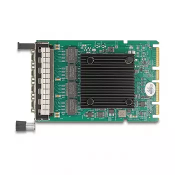 DeLOCK 88300 OCP 3.0 tīkla karte, 4 x RJ45 Gigabit LAN