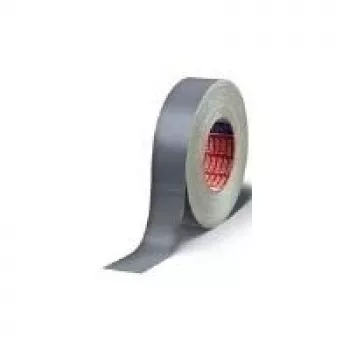 Tesa auduma lente 4657, 38 mm x 50 m, pelēka, ar plastmasas pārklājumu speciālais audums