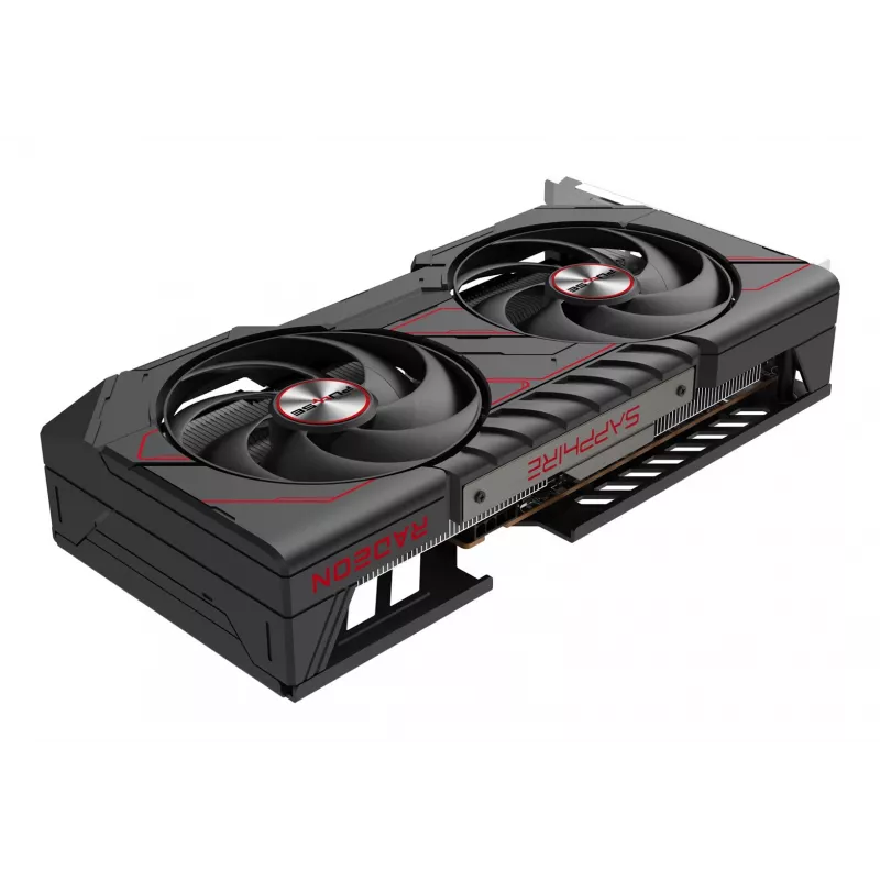 Grafikas karte Sapphire Radeon RX 9060 XT 8GB GDDR6, 128-bit, PCIe 5.0, 3320 MHz, 2x DP + HDMI