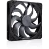 Noctua NF-A14x25 G2 PWM chromax.Melns 140 mm korpusa ventilators