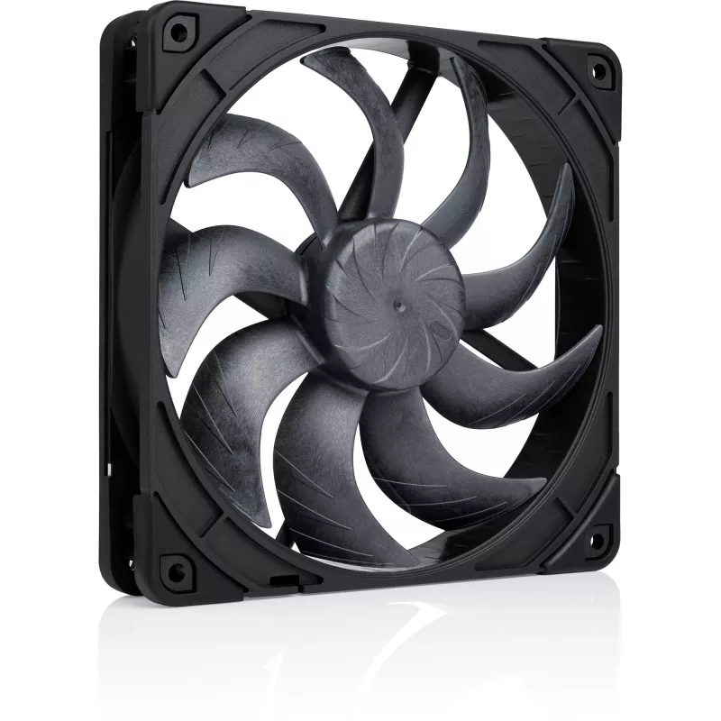 Noctua NF-A14x25 G2 PWM chromax.Melns 140 mm korpusa ventilators