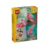LEGO Creator 3-in-1 Pink Flamingo 31170 būvējamo modeļu komplekts, 288 detaļas, augstums 230 mm, ieteicamais vecums 8+