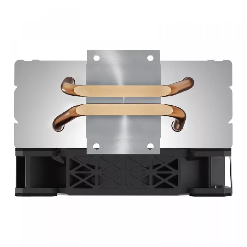 Heatsink SAVIO SAVGCOFROSTX2 120 mm Melns, 2 heat pipes, 800–1800 RPM, 4‑pin
