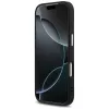 GUESS | Hardcase 4G | Aizmugurējais vāciņš | iPhone 17 Pro Max | Apple | Ekoloģiskā āda/PC/Plastmasa/TPU | Melns