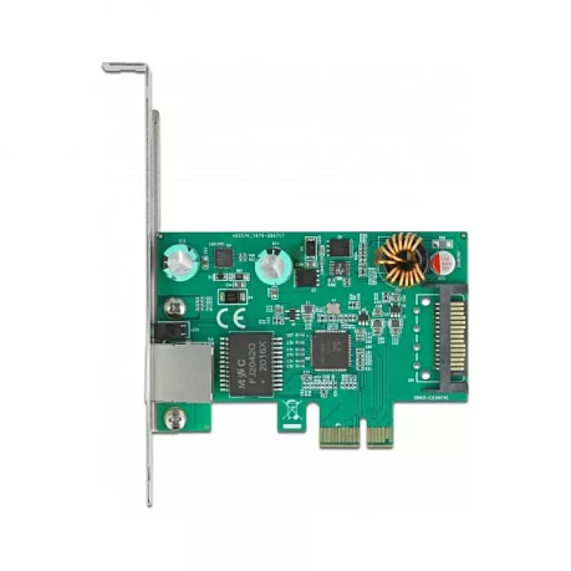 PCI Express x1 karte DeLOCK RTL8125 2.5 Gigabit LAN PoE+