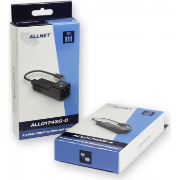 Allnet ALL0174XG-A adapteris 2,5 GBit/s LAN (10/100/1000 MBit/s), USB 3.2 Gen 1 (USB 3.0) (189261)