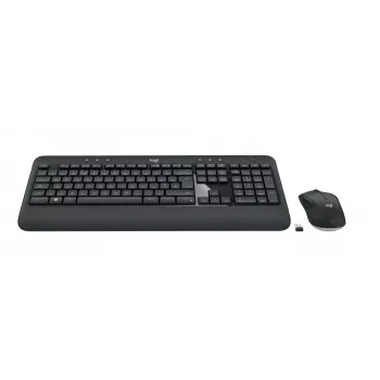 Logitech MK540 Advanced - tastatūras un peles komplekts - bezvadu - 2,4 GHz - ungāru QWERTZ